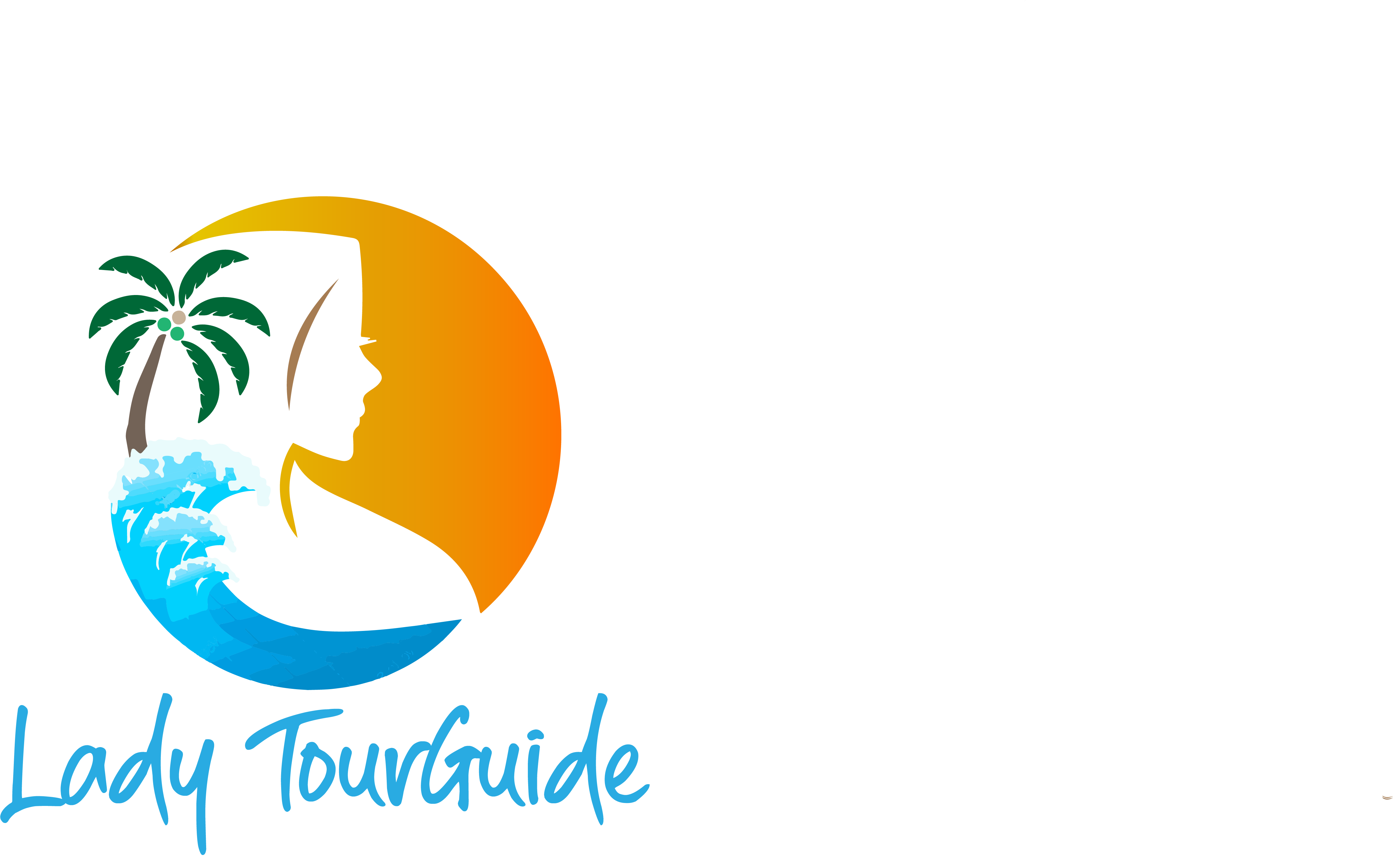 Lady tour guide - Zanzibar